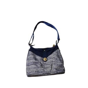 Baggalini Blue Helenski Crossbody Bag